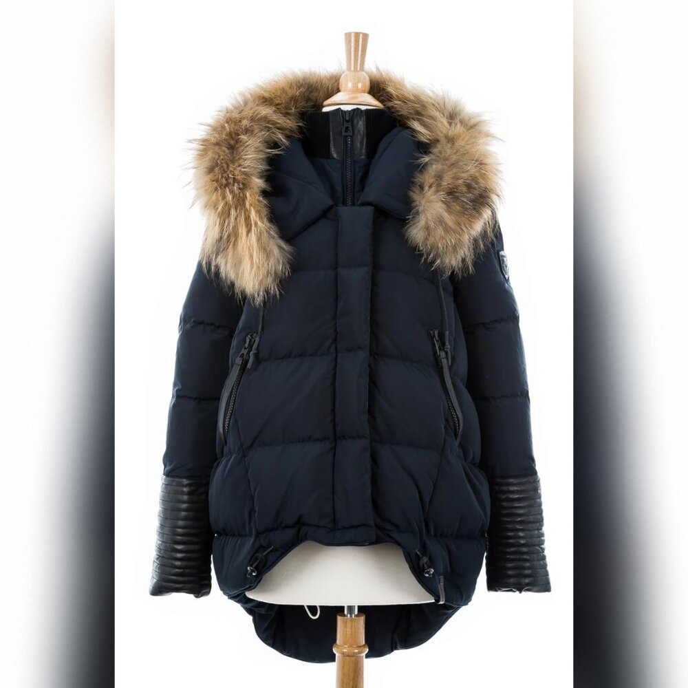 EUC RUDSAK Chapais Down Puffer With Fur Trim